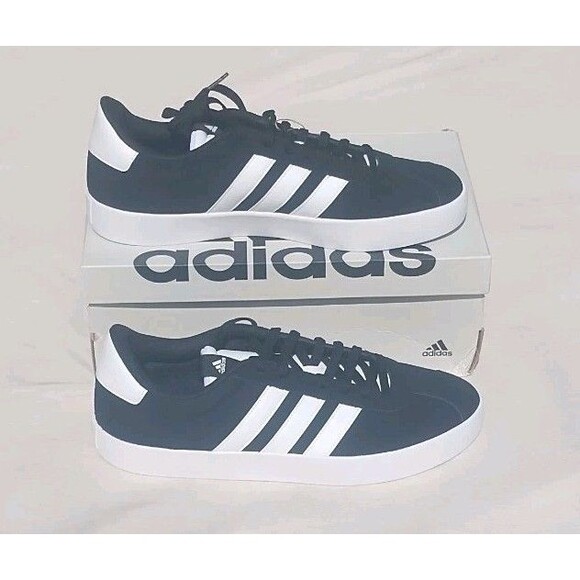 Adidas VL Court 3.0 Men\'s Footwear Shoe Athletic Sneakers Size 11.5 Black White main image 6